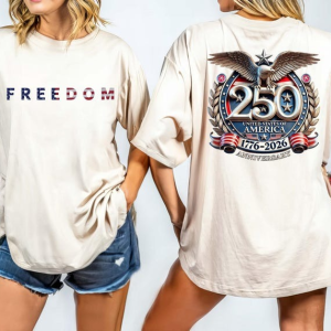 America 250th Anniversary Shirt, Patriot Eagle Statue of Liberty Tee, Independence Day, Happy 250th Birthday USA T-shirt