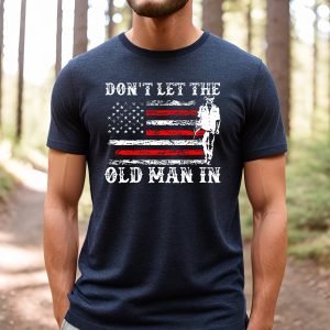 Don't Let The Old Man In T-Shirt - Memorial Toby Retro Country Music