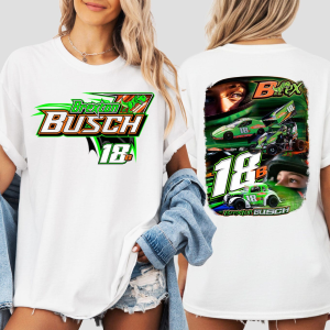 Brexton Busch Shirt, Racing Inspired Graphic Tee