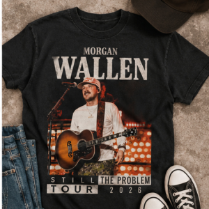 Morgan Wallen Tour 2026 Shirt, Vintage Country Concert Tee, Western Graphic T-Shirt
