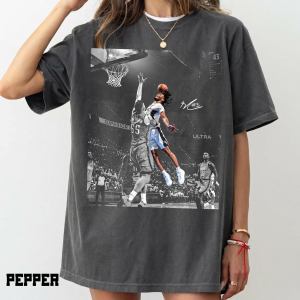 Stephon Castle Dunk Comfort Colors Shirt, San Antonio Basketball Fan Tee, Sports Fan Graphic T-Shirt