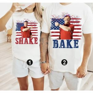 Shake & Bake 250th America Shirt, Funny 4th Of July Tee, Funny Couples Fourth Of July Shirt