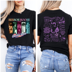 Benson Boone Shirt - Music Tour Fan Tee , Wanted Man Tour 2026