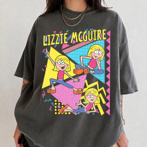 Comfort Colors Lizzie McGuire Shirt, 90s Cartoon T-Shirt, Soft Cotton Apparel