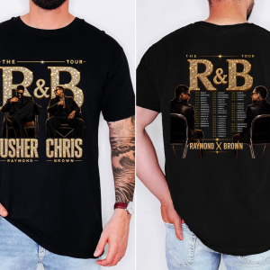 Comfort Colors® Ch ris Raymonds Browns 2026 Music Tour, Ch ris Brown Usher Tshirt, Music Tour Tee, RnB Tour Shirt